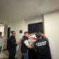 Ditreskrimsus Polda Riau Subdit Tipikor melakukan penyegelan empat unit apartemen di Kota Batam, pengembangan kasus SPPD Fiktif Setwan DPRD Riau, Matapedia6.com /Dok Polda Riau