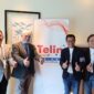 Direktur Wholesale & International Service Bogi Witjaksono (Paling Kiri), Direktur Eksekutif Citra Connect & NDP Marco Bardelli (Kedua dari Kiri), CEO Telin Budi Satria Dharma Purba (Kedua dari Kanan), Chief of Product Telin Azmal Yahya (Paling Kanan). Foto:Telkom