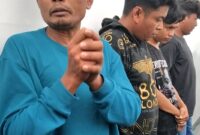 Empat calon PMI Ilegal yang berhasil diselamatkan oleh anggota KP Bharata-8004 Baharkam Mabes Polri yang sedang Patroli di perairan Kepri, Selasa (10/12/2024). Matapedia6.com/ Luci