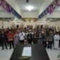 Pegawai Lapas Kelas IIA Batam bersama Warga Binaan Pemasyarakatan serta tamu undangan rayakan Natal bersama, Jumat (14/12/2024). Matapedia6.com/ Dok Lapas Batam