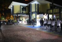 Imigrasi Batam menggelar apel kesiapan dalam sambut Nataru
, Selasa (17/12). Foto:Dok/Ist