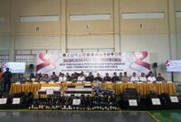 Bea Cukai Batam rilis pencapaian sepanjang 2024, Kamis (19/12). Foto:Iwan/matapedia