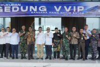 Peresmian di Bandara Hang Nadim Batam, Jumat (20/12). Foto:Dok/Humas BP Batam