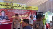 Karendal Opsda Karo Ops Polda Kepri Kombes Pol Ulami Sudjaja, bersama Kasatgas Opsda Dirlantas Polda Kepri Kombes Pol Tri Yulianto, cek kesiapan pos pengamanan Natal tahun baru di beberapa titik di Batam, Sabtu (21/12/2024). Matapedia6.com/ Dok Polda Kepri