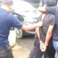 Polisi saat ditangkap buser Polsek Sekupang. Foto:Dok/Polsek Sekupang