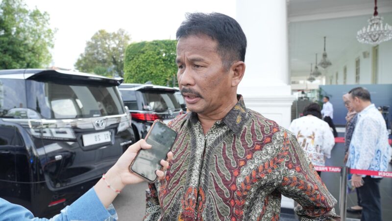 Kepala BP Batam saat diwawancarai wartawan di Istana, Jakarta, Selasa (10/12). Foto:Humas BP