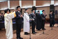 Pelantikan Kepala BI Kepri di Jakarta. Foto:Dok/BI