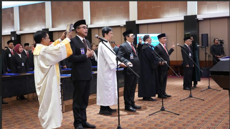 Pelantikan Kepala BI Kepri di Jakarta. Foto:Dok/BI