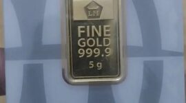 Penampakan emas Antam. Foto:Istimewa/matapedia