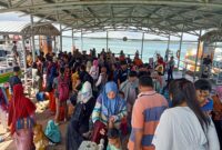 Suasana pelabuhan Domestik saat liburan beberapa waktu lalu. Foto:  Dok/ Humas BP Batam