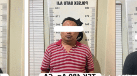 Tiga pelaku jambret yang diamankan polisi. Foto:Dok/Polsek Batu Aji/matapedia