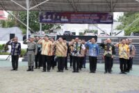 Apel gabungan pegawai Pemko Batam. Foto:Diskominfo