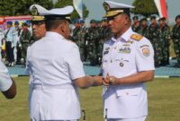 Sertijab Danlantamal IV Batam, Jumat (3/1). Foto:Diskominfo