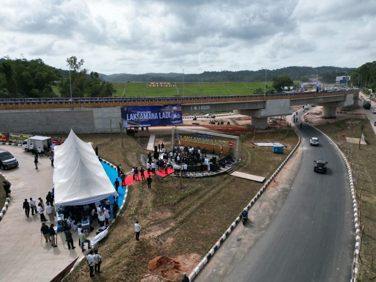Flyover Laksamana Ladi. Foto:Humas BP Batam
