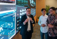 Indosat mencatat pertumbuhan lonjakan lalu lintas sepanjang tahun baru. Foto:Dok/Indosat