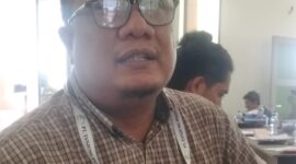 Ketua Tim Pembebasan Lahan PT TPM, Eka Teguh Kurniawan. Matapedia6.com/Zalfirega
