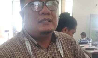 Ketua Tim Pembebasan Lahan PT TPM, Eka Teguh Kurniawan. Matapedia6.com/Zalfirega