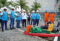 PLN Batam gelar apel gabungan. Foto:Istimewa