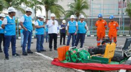 PLN Batam gelar apel gabungan. Foto:Istimewa