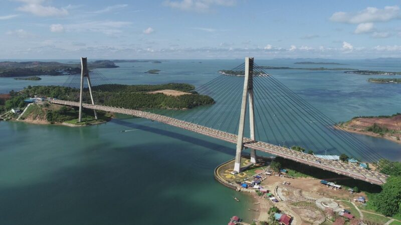 Jembatan Barelang Batam. Foto:Dok/Humas BP Batam