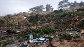 Kondisi lahan yang sudah dibersihkan dari puing bangunan di lokasi bekas kampung Tembesi Tower, Sagulung, Kota Batam, Provinsi Kepri, Minggu (12/1/2025). Matapedia6.co/Luci