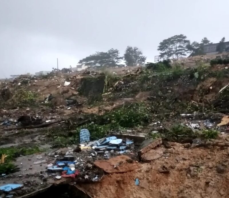 Kondisi lahan yang sudah dibersihkan dari puing bangunan di lokasi bekas kampung Tembesi Tower, Sagulung, Kota Batam, Provinsi Kepri, Minggu (12/1/2025). Matapedia6.co/Luci