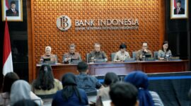 Rapat dewan gubernur Bank Indonesia. Foto:BI Kepri 
