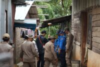 Ditpam BP Batam data dan ukur lahan warga yang terdampak pelebaran jalan di Batu Ampar-Seraya, Selasa (21/1/2025). Foto:Dok/Humas BP