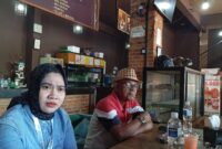 Manajemen RSU Mutiara Aini Batu Aji Lia Ambarwati  saat diwawancarai wartawan, Jumat (31/1). Foto:Rega/matapedia