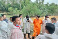 DPRD Batam sidak ke lokasi buaya lepas di Pulau Bulan, Rabu (15/1). Foto:Dok/DPRD