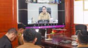 Sekda Kepri, Adi Prihantara mengikuti rapat bersama Menteri Dalam Negeri Tito Karnavian melalui zoom, bahas pelantikan kepala daerah, Senin (3/2/2025). Matapedia6.com/ Istimewa