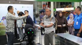 Wisatawan asal Singapura berkunjung ke Batam beberapa hari lalu melalui pelabuhan Batam Center. Foto:Dok/Humas BP Batam