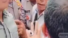 Screenshot video saat menteri ESDM Bahlil Lahadalia di pangkalan gas elpiji 3 kg di Jalan Palem Raya, Cibodas, Kota Tangerang, Selasa (4/2/2025). Matapedia6.com/Istimewa