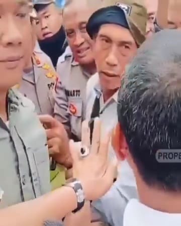 Screenshot video saat menteri ESDM Bahlil Lahadalia di pangkalan gas elpiji 3 kg di Jalan Palem Raya, Cibodas, Kota Tangerang, Selasa (4/2/2025). Matapedia6.com/Istimewa