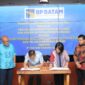 BP Batam tanda tangan kerja sama dengan PT Batam Sarana Surya, Rabu (5/2). Foto:Dok/Humas