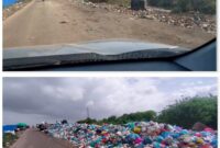 Kondisi sampah sebelum diangkut dan sesudah diangkut dari TPS di wilayah Marcopolo Sei Pelnggut Sagulung, Jumat (7/2/2025). Matapedia6.com/ Dok Camat