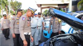 Polda Kepri gelar apel gabungan tanda dimulainya Operasi Keselamatan Seligi 2025 di Kepri, Senin (10/2/2025). Matapedia6.com/Dok Humas Polda