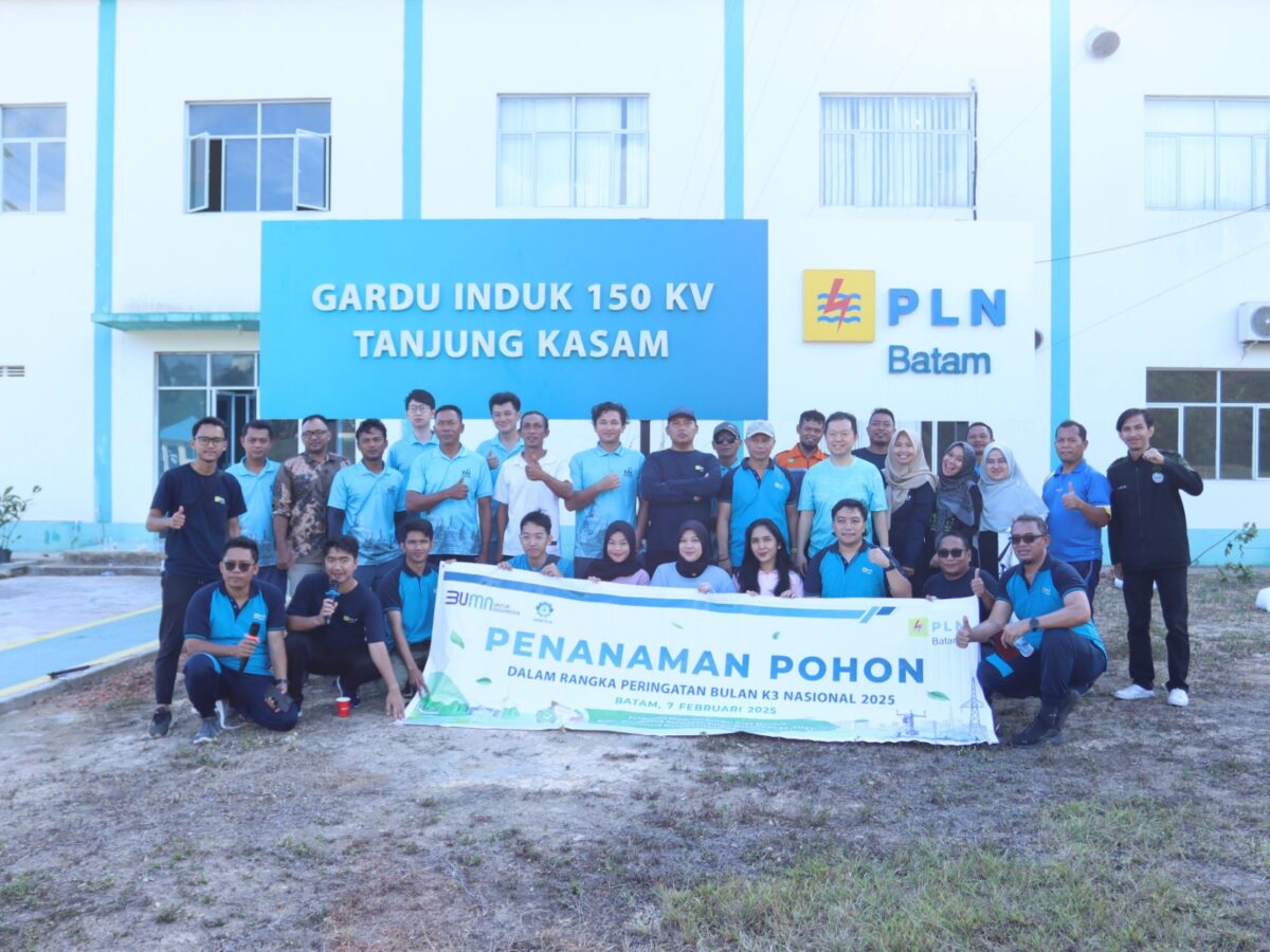 Pegawai PLN Batam. Foto:Istimewa
