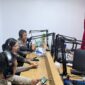 Satlantas Polresta Barelang, sosialisasi Operasi Keselamatan Seligi 2025 melalui talk show di salah satu radio di Batam, Rabu (12/02/2025). Matapedia6.com/Dok Humas Polres