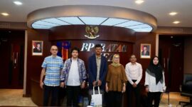 kunjungan CEO dan Co-Founder Sustainability Economics, Kasu Venkata Reddy, di BP Batam pada Rabu (12/2/2025). Foto:Humas BP