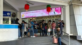 Subdit 4 Ditreskrimum Polda Kepri saat melakukan penangkapan terhadap calon PMI Ilegal yang akan diberangkatkan ke Abu Dhabi lewat Pelabuhan Internasional Batam Centre, Senin (10/2/2025) lalu. Matapedia6.com/Dok Humas Polda