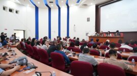 BP Batam menerima kunjungan EHL Campus Singapore, Jumat (14/2). Foto:Dok/BP