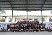 Roadshow Senyum Panbil bersama RS Awal Bros Batam beberapa hari lalu. Foto:Ist