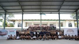 Roadshow Senyum Panbil bersama RS Awal Bros Batam beberapa hari lalu. Foto:Ist