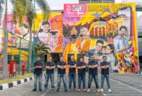 Indosat kolaborasi dengan Seniman Medan. Foto:Indosat