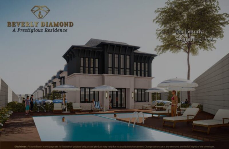 Rumah mewah harga Rp 800 juta di Beverly Diamond Batam Center. Foto:Istimewa