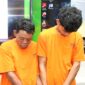 Dua pelaku pencurian dengan kekerasan yang beraksi di wilayah Galang, Kota Batam Provinsi Kepri, saat ditangkap Polresta Barelang, Minggu (16/2/2025). Matapedia6.com/Dok Polresta