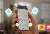 Layar digital hub Indosat. Foto:Dok/Ist
