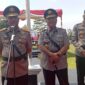 Mantan Kapolda Kepri Irjen Pol Yan Fitri Halimansyah saat memberikan sepatah kata di acara serah terima tugas kepada Kapolda Baru Brigjen Pol Yan Fitri Halimansyah, Senin (3/2/2025). Matapedia6.com/ Luci