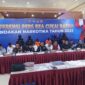Konferensi pers penindakan sabu Bea Cukai Batam, Rabu (5/2). Foto:Rega/matapedia